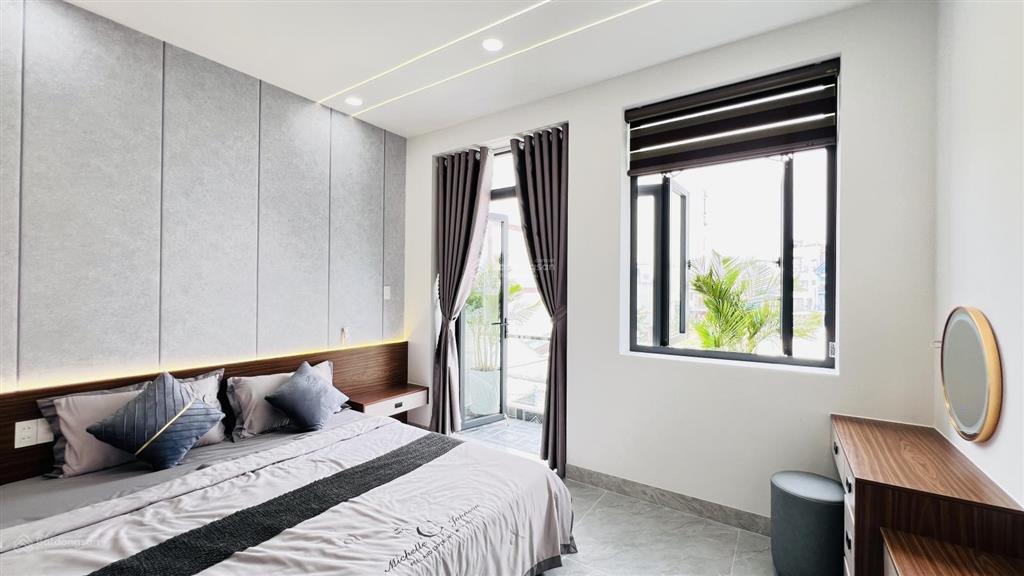 Siêu phẩm căn lô góc 2mt 5 tầng full nội thất, có ô thang máy chờ đường trần thị năm, hẻm 6m thông