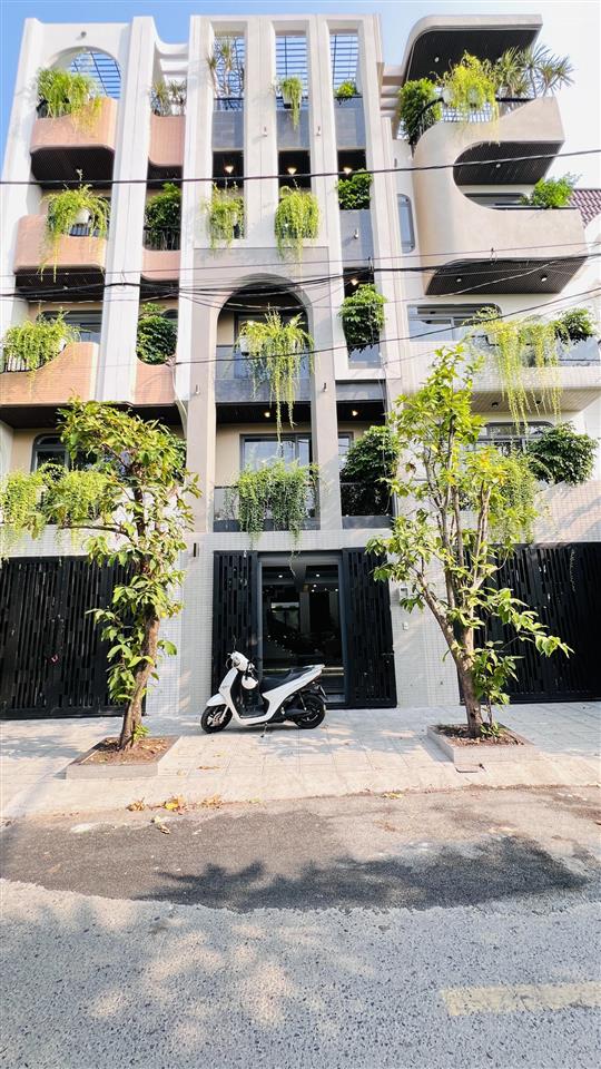 Đẳng cấp thượng lưu  sang trọng  siểu phẩm 5 lầu mặt tiền đường kinh doanh 8m nhánh hà huy giáp