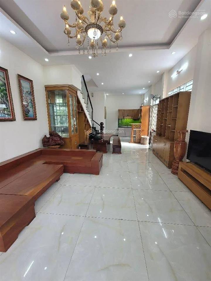 Giảm 500tr gấp bán nhà (5.1mx15m)  góc 2 mặt tiền sát gò vấphẻm 8m xe tải hà huy giáp4 tầng btct