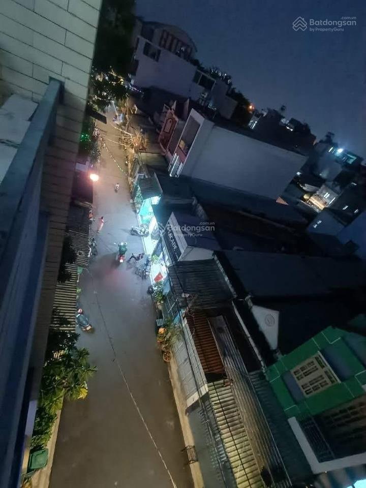 Chdv 2mt 4 tầng  6 phòng 4.5x25m nở hậu 6.35m dòng tiền 260tr/năm, đường 8m thông nguyễn ảnh thủ