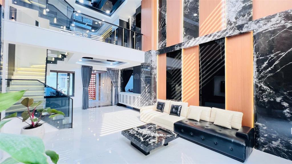 5x15m siêu phẩm nhà phố luxury 5 tầng hẻm 8m cách mặt tiền thạnh lộc 37 chỉ 20m giáp gò vấp