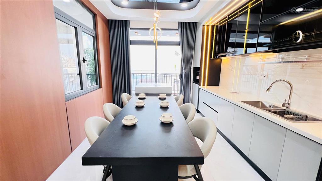 5x15m siêu phẩm nhà phố luxury 5 tầng hẻm 8m cách mặt tiền thạnh lộc 37 chỉ 20m giáp gò vấp