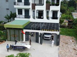 Nhà phố mặt tiền sông vàm thuật  100m2 (4x25m)  3 tầng btct  đường hà huy giáp  nhỉnh 6 tỷ