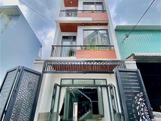 Hàng hiếm, nhỉnh 6 tỷ có căn nhà 4 tầng dài 25m  1/ ngắn chợ hiệp thành