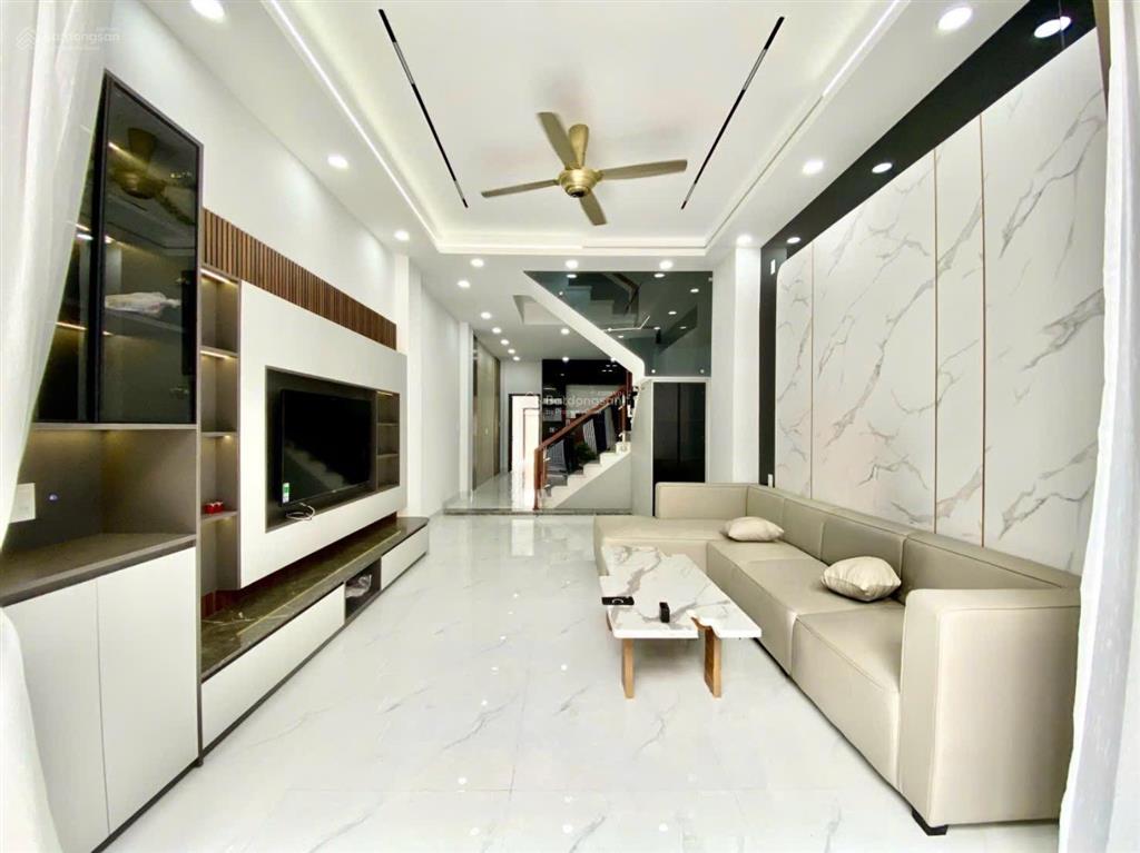 Hàng hiếm, nhỉnh 6 tỷ có căn nhà 4 tầng dài 25m  1/ ngắn chợ hiệp thành