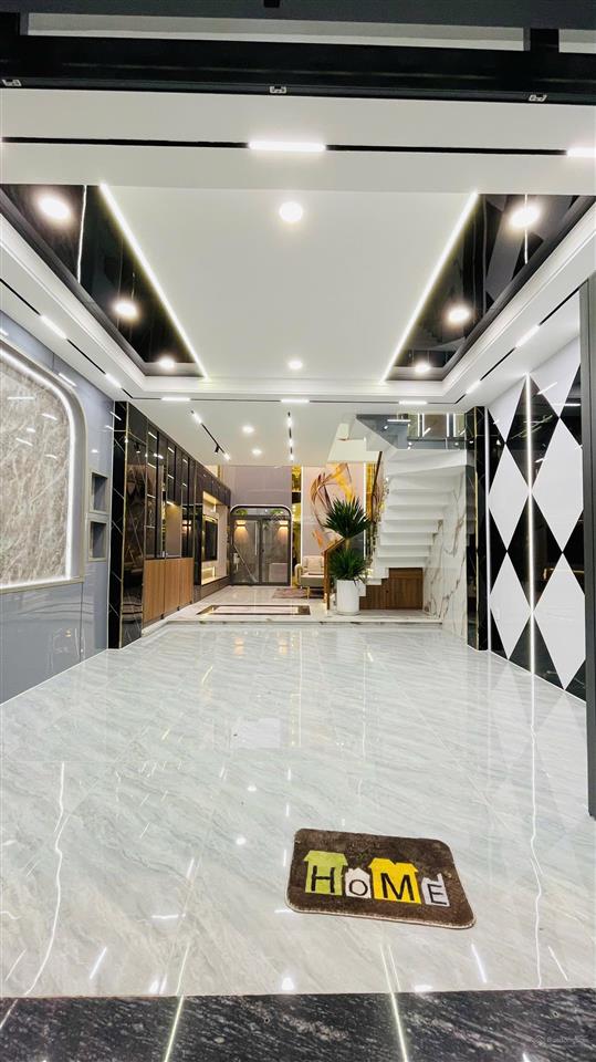 Chủ thiện chí giảm 400tr nhà phố 5 tầng70m2hoa khôi xóm kế bên sông vàm thuật giáp gò vấpđường9m