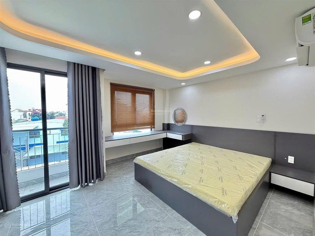 Nhỉnh 6 tỷ nhà phố xây mới ngang 4,5m , 5 tầng full nt. đối diện bia tiger quận 12