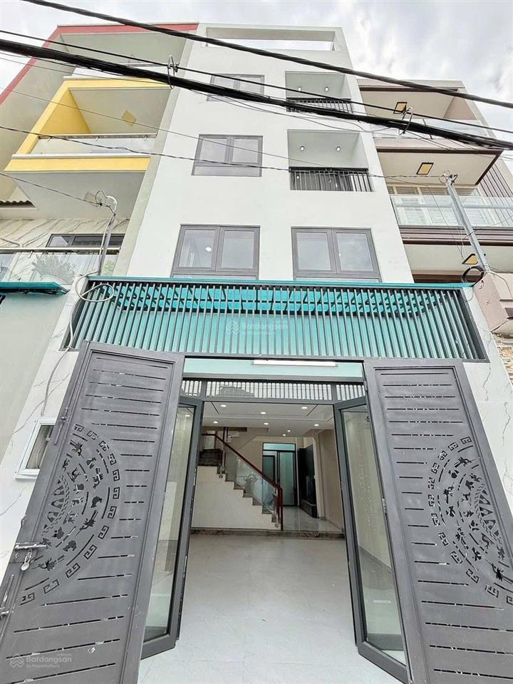 Nhỉnh 6 tỷ nhà phố xây mới ngang 4,5m , 5 tầng full nt. đối diện bia tiger quận 12