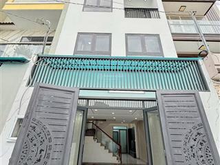 Nhỉnh 6 tỷ nhà phố xây mới ngang 4,5m , 5 tầng full nt. đối diện bia tiger quận 12