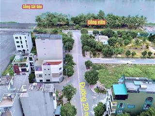 Bán đất mặt tiền an phú đông 3  105m2 (5m x 21m ) thổ cư 100%  đón sóng hạ tầng ven sông sài gòn