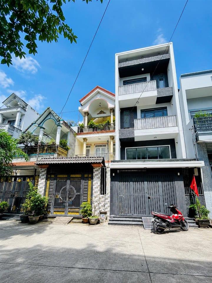 6.89 tỷ  96.7m2 ngang 5.2m bề thế 4 tầng lầu  1/ ngắn đường tân thới hiệp 21 đang mở rộng 25m