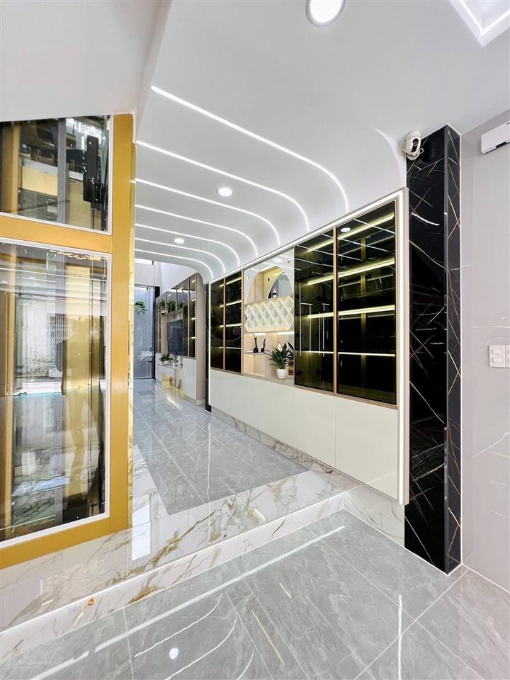 Siêu phẩm có thang máy ngay dương thị mười q.1271m2 ngang 4.5m5 tầng btctnội thất xịn 8.59tỷ