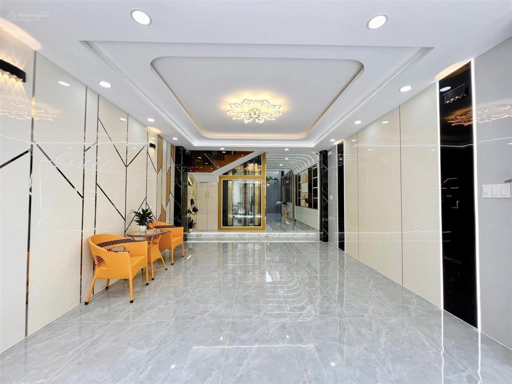 Siêu phẩm có thang máy ngay dương thị mười q.1271m2 ngang 4.5m5 tầng btctnội thất xịn 8.59tỷ
