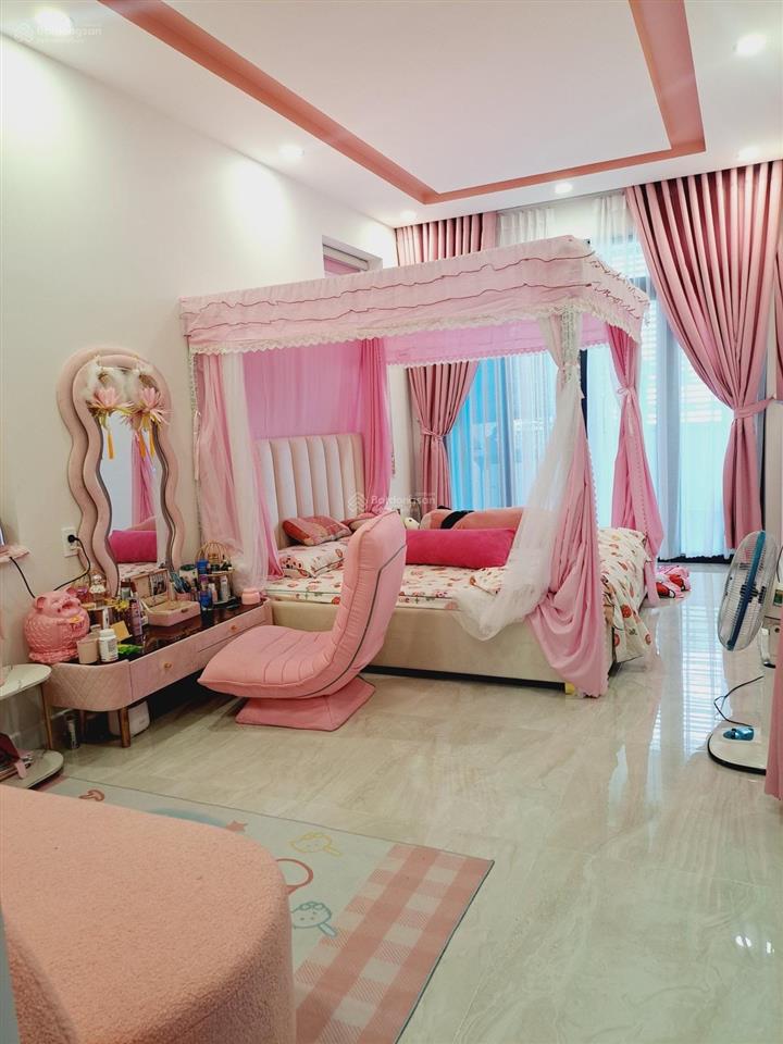 5.6 tỷbiệt thự mini phong cách màu hồng cực chất92m2  2 tầng  hẻm 7m ngay nguyễn văn quá q.12