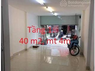 Cho thuê mặt bằng kinh doanh phố thụy khuê, 40m2, mt 4, vị trí đẹp