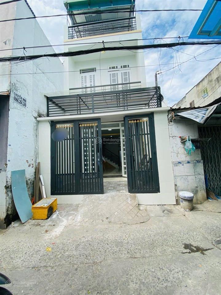 Nhà 3 tầng sát mặt tiền nguyễn văn quá, 65m² xây mới chỉ nhỉnh 5 tỷ