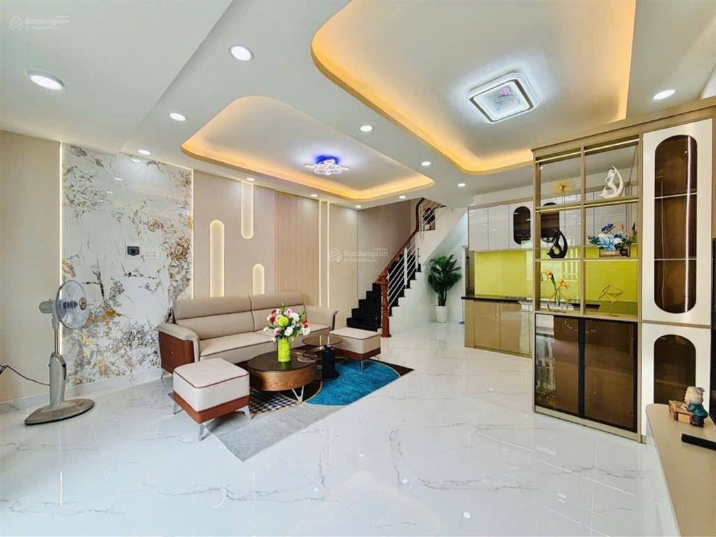 Mặt tiền kinh doanh hẻm thông đường số 8 giáp lê văn thọ gò vấp 43m2 ngang 4,8m  ô tô vào nhà