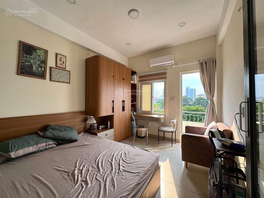 Căn hộ 40m2 1 phòng ngủ ban công full nội thất quận 1 khu vực bờ kè gần thảo cầm viên cầu thị nghè