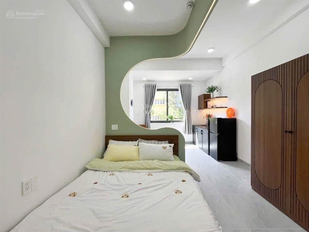 Căn hộ studio quận 1 view cây xanh thoáng 35m2 full nội thất gần chợ tân định công viên lê văn tám