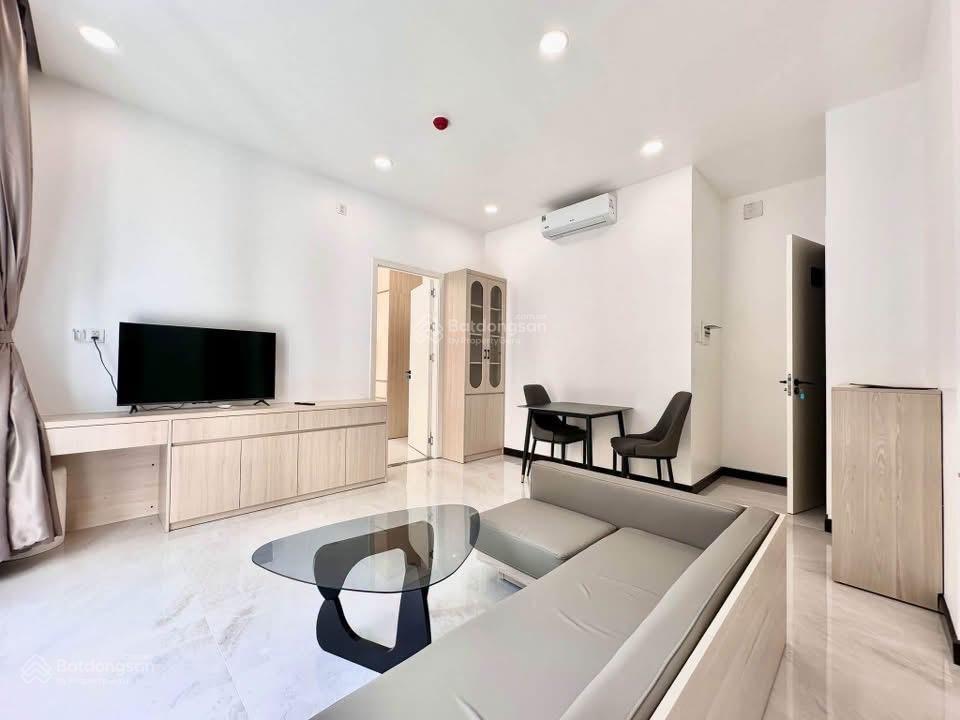 Căn hộ cho thuê quận 1 thiết kế 1 phòng ngủ cao cấp ban công thoáng gần bến thành phố đi bộ full nt