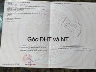 Bán gấp lô góc đặng huy trứ & nguyễn thuý, sát biển