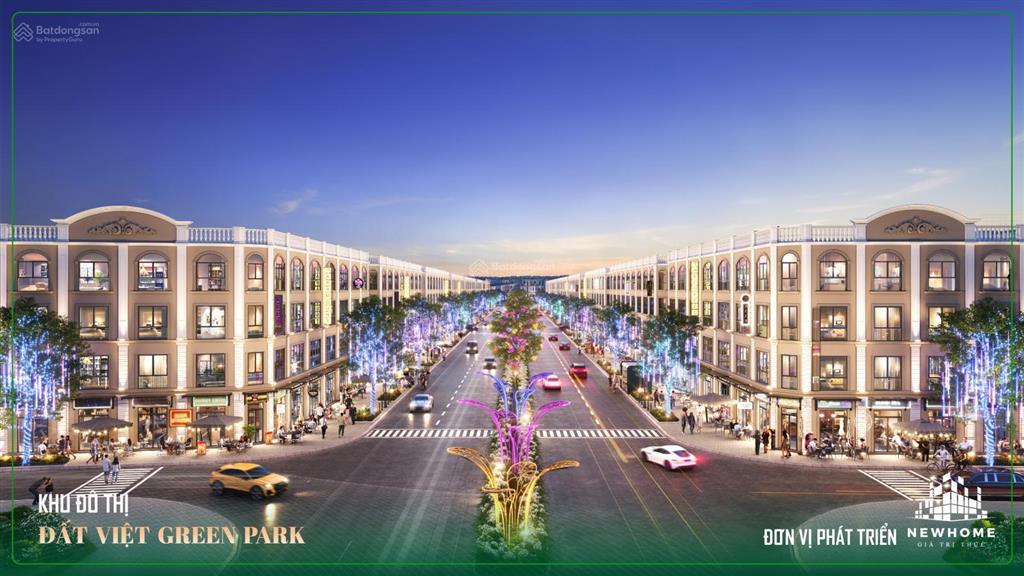 Đất nền trung tâm cơ hội đầu tư tại đất việt green park phường âu cơ, phú thọ