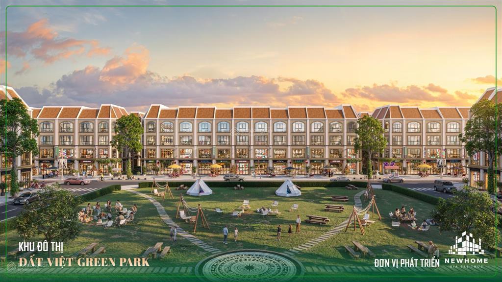 Đất nền trung tâm cơ hội đầu tư tại đất việt green park phường âu cơ, phú thọ