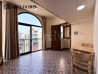 Cho thuê duplex ban công full nội thất trung tâm bình thạnh, chợ bà chiểu, cầu bông  quận 1