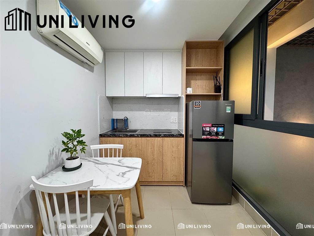 Cho thuê chdv 1 phòng ngủ full nội thất, đi các trường đại học, tiện ích tiện lợi đầy đủ