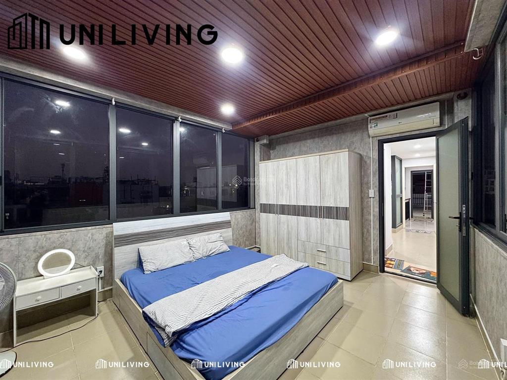 Cho thuê chdv 1 phòng ngủ full nội thất, đi các trường đại học, tiện ích tiện lợi đầy đủ