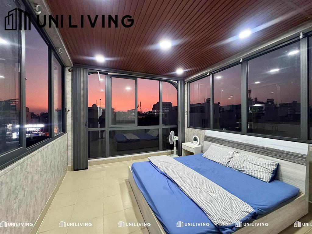 Cho thuê chdv 1 phòng ngủ full nội thất, đi các trường đại học, tiện ích tiện lợi đầy đủ