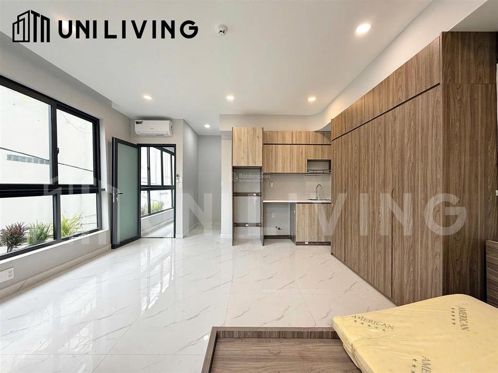 Cho thuê chdv studio view siêu thoáng ngay ngã tư hàng xanh, thuận tiện các quận lân cận