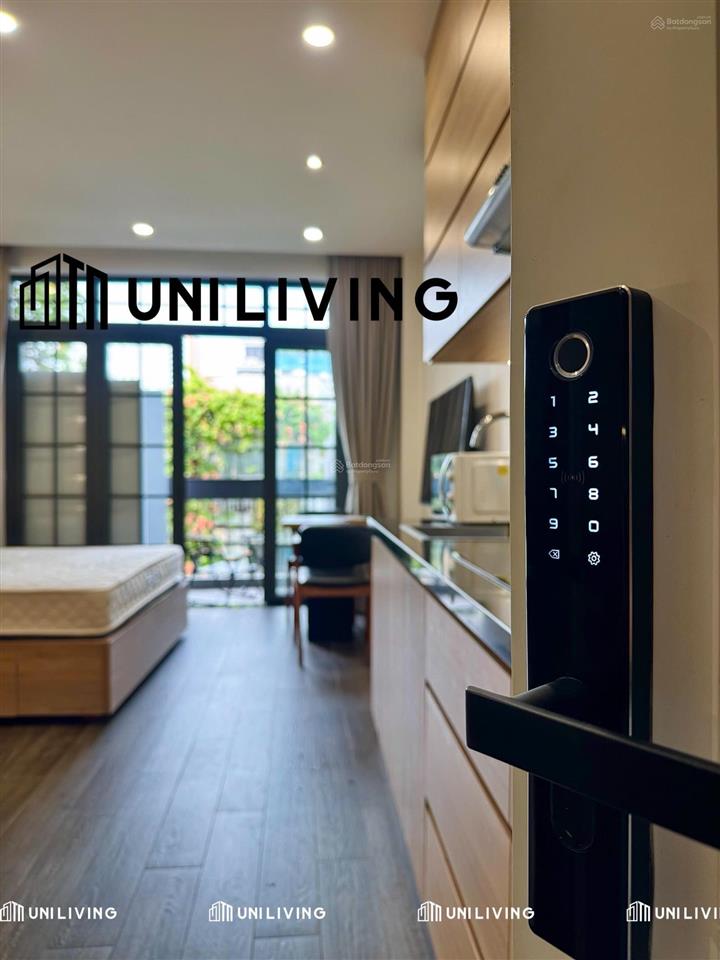 Cho thuê chdv studio ban công luxury full nội thất, ngay cầu thị nghè, đi các quận trung tâm