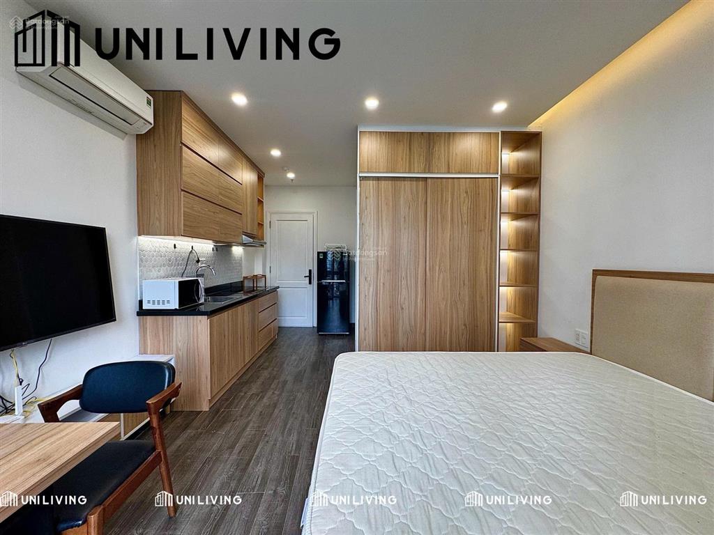 Cho thuê chdv studio ban công luxury full nội thất, ngay cầu thị nghè, đi các quận trung tâm