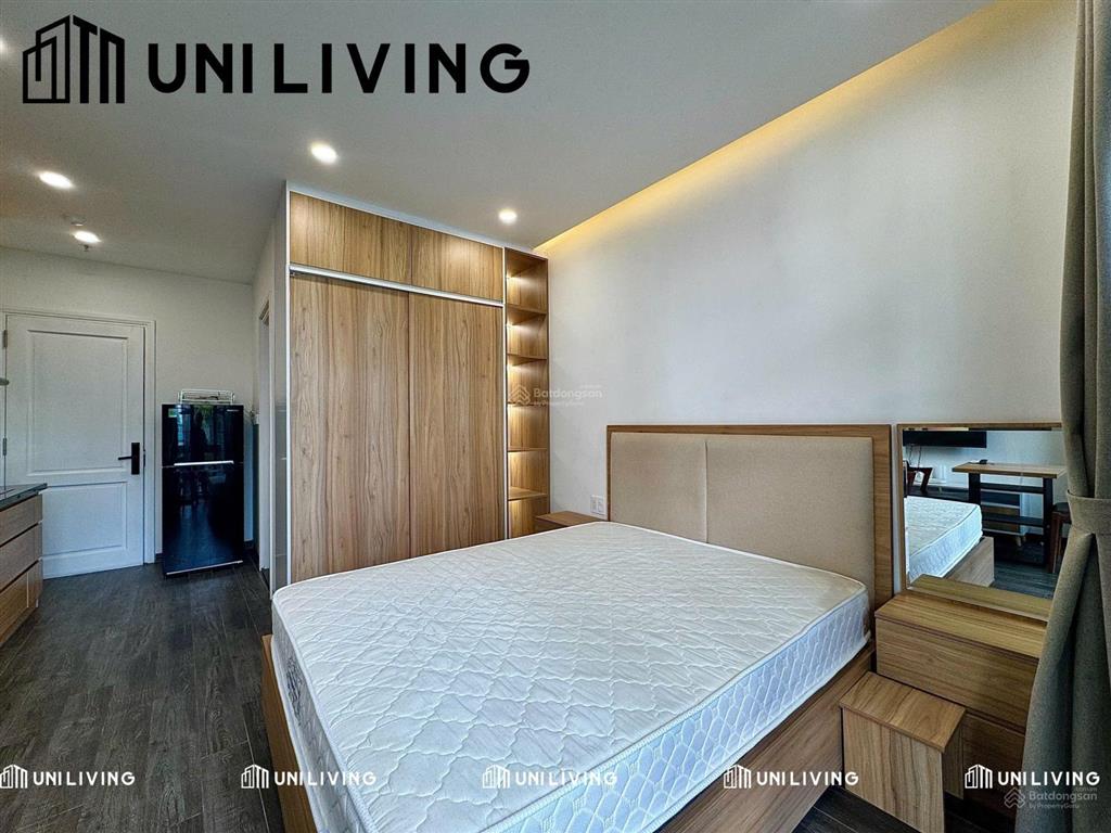 Cho thuê chdv studio ban công luxury full nội thất, ngay cầu thị nghè, đi các quận trung tâm