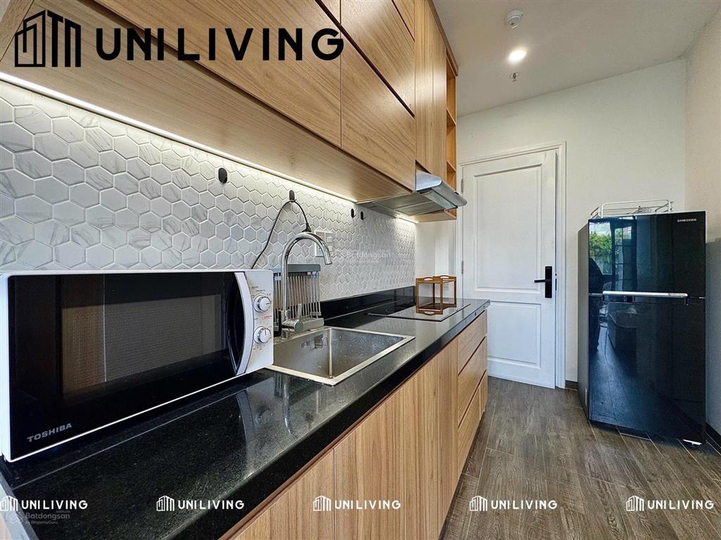 Cho thuê chdv studio ban công luxury full nội thất, ngay cầu thị nghè, đi các quận trung tâm