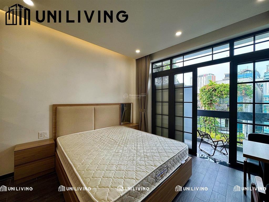 Cho thuê chdv studio ban công luxury full nội thất, ngay cầu thị nghè, đi các quận trung tâm