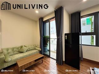 Cho thuê chdv studio ban công full nội thất trung tâm bình thạnh, đi các trường đại học thuận tiện
