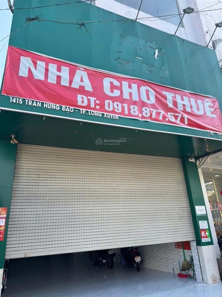 Nhà mặt tiền long xuyên cho thuê