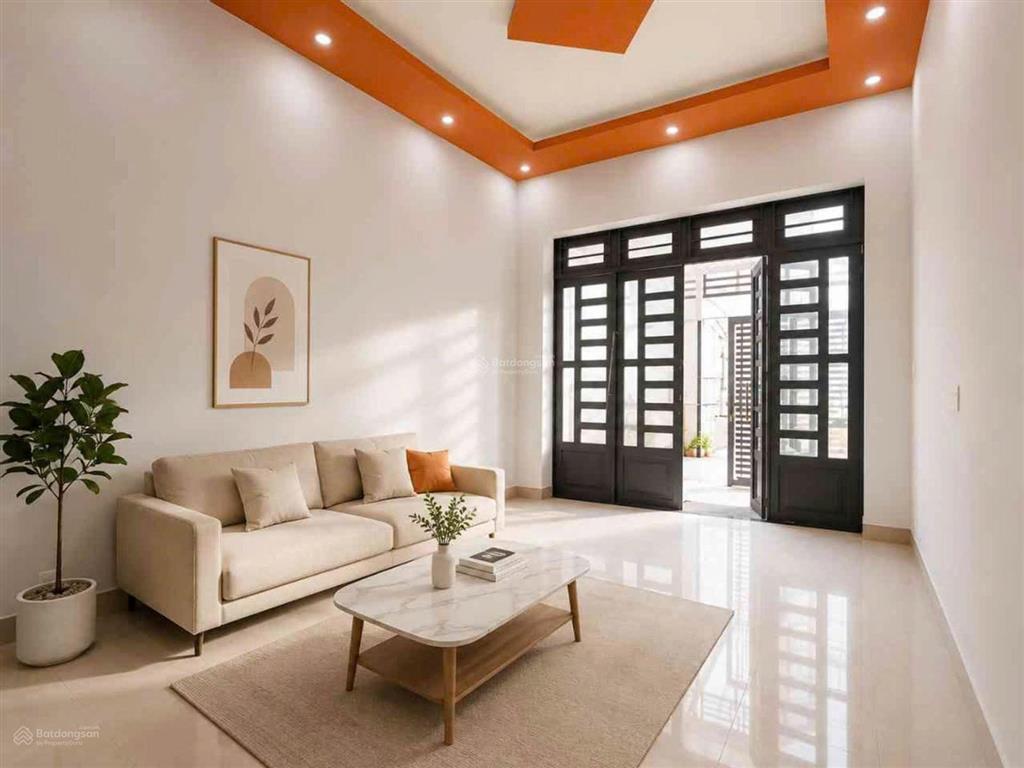 Cho thuê nhà dương quảng hàm, p5, gv. dt 4*11m 2 lầu 3 pn mới, giá 10.xtr.