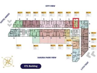 Chuyển nhượng chung cư minato 1,5 ngủ giá 2,45 tỷ