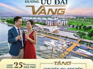 Mua trực tiếp cđt vạn phúc | shophouse royal góc 2 mt đinh thị thi  ck khủng 30% | nhận nhà ngay