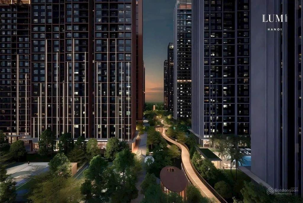 Chỉ ~74tr/m2 lumi hà nội  capitaland. 3pn2vs 101m2 tầng trung