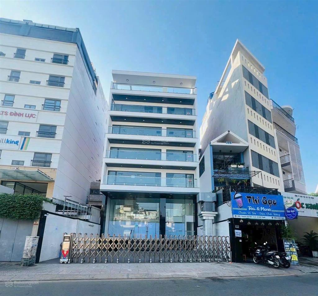 Bán nhà mt nguyễn văn đậu, p11, q. bình thạnh. dt 12 x 28m. hầm. 7 tầng. hđt 200 triệu. giá 87 tỷ