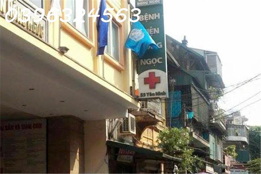 BÁN NHÀ PHÂN LÔ VIP YÊN NINH BA ĐÌNH THANG MÁY NGÕ THÔNG KINH DOANH 45M2 6 TẦNG 15.8 TỶ