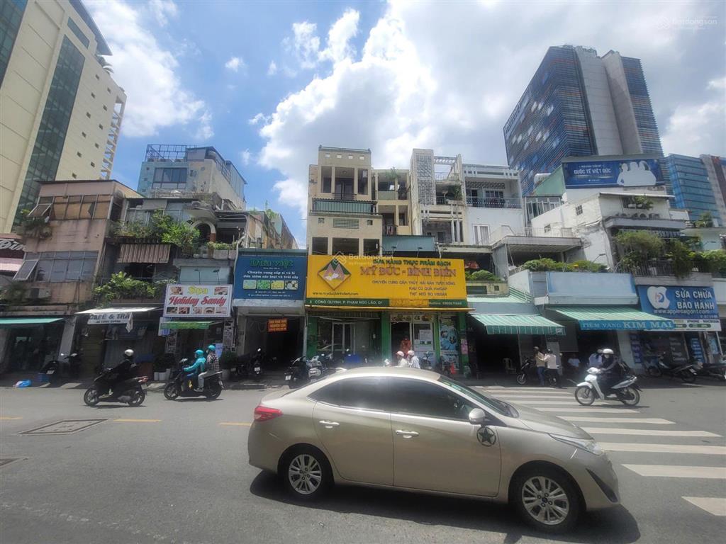 12x23m 4 tầng  cho thuê nguyên căn mặt tiền cống quỳnh, bến thành, quận 1