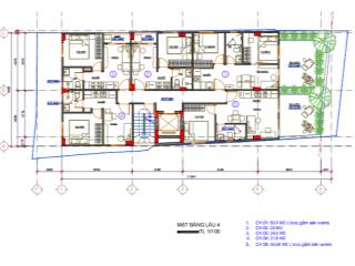 Cho thuê 1500m2 9x25 hầm 7 tầng 41 chdv/khách sạn  khu phan xích long  phan đăng lưu phú nhuận