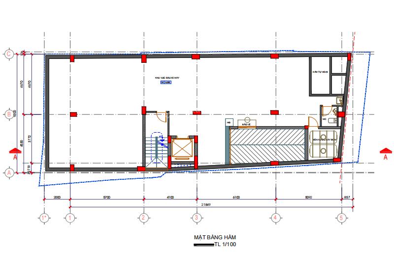 Cho thuê 1500m2 9x25 hầm 7 tầng 41 chdv/khách sạn  khu phan xích long  phan đăng lưu, phú nhuận