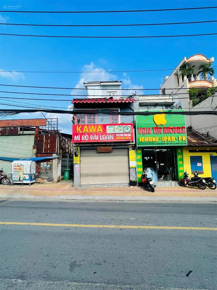 Giảm sốc 12 tỷ còn 8 tỷ  ngay mặt tiền đường kha vạn cân  66m2 nhà 3 tầng  vừa ở và kinh doanh