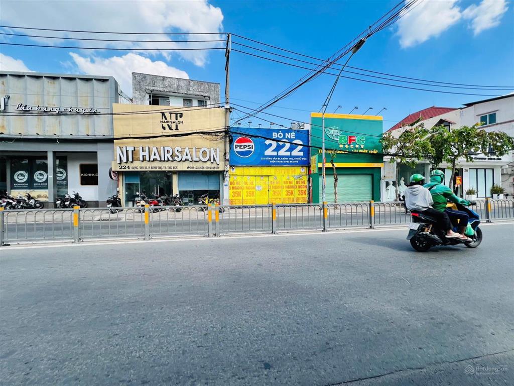 Giảm mạnh 10 tỷ còn 24 tỷ  nhà mặt tiền đặng văn bi  sử dụng 190m đất  p. bình thọ